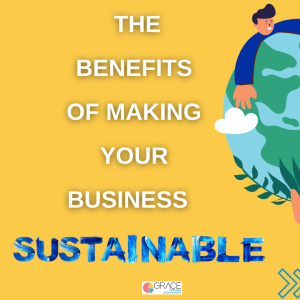 Sustainable business, planet earth