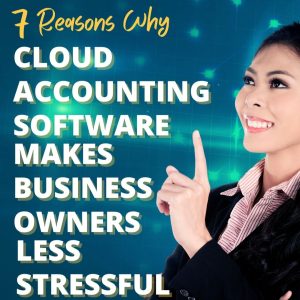 Woman, Accounting Software, Quickbooks