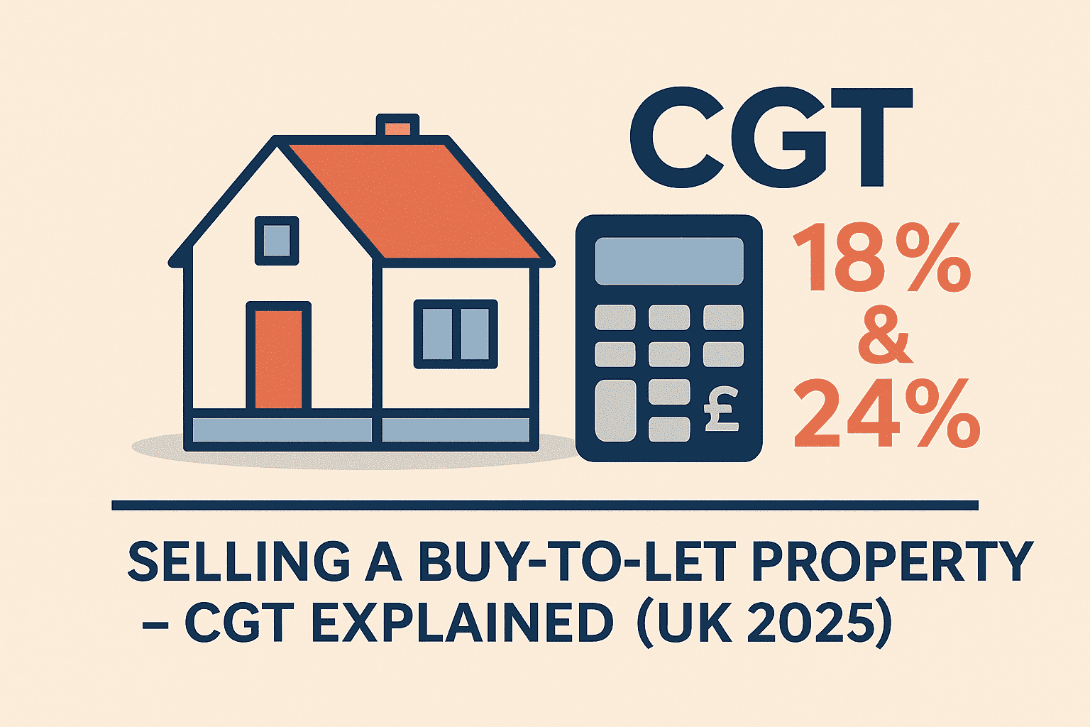 Selling a Buy-to-Let Property – CGT Explained (UK 2025)